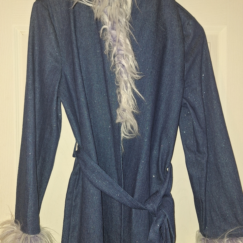 Dolls kill denim coat